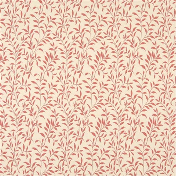 Designer Fabrics 54 in. Wide Coral Pink And Beige Floral Matelasse Reversible Upholstery Fabric F413 - main